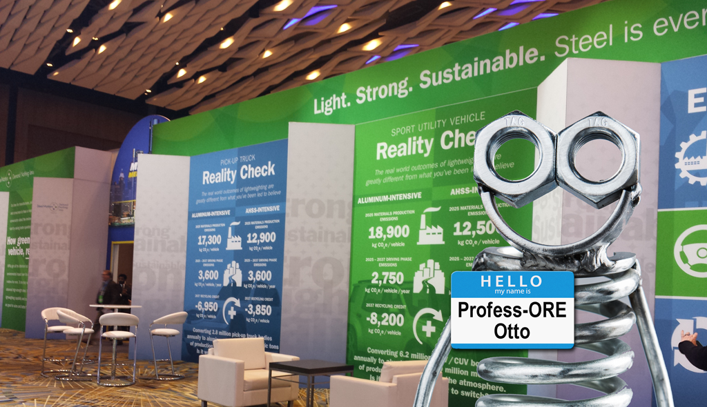 Profess-Ore Otto Hits the Road for Steel
