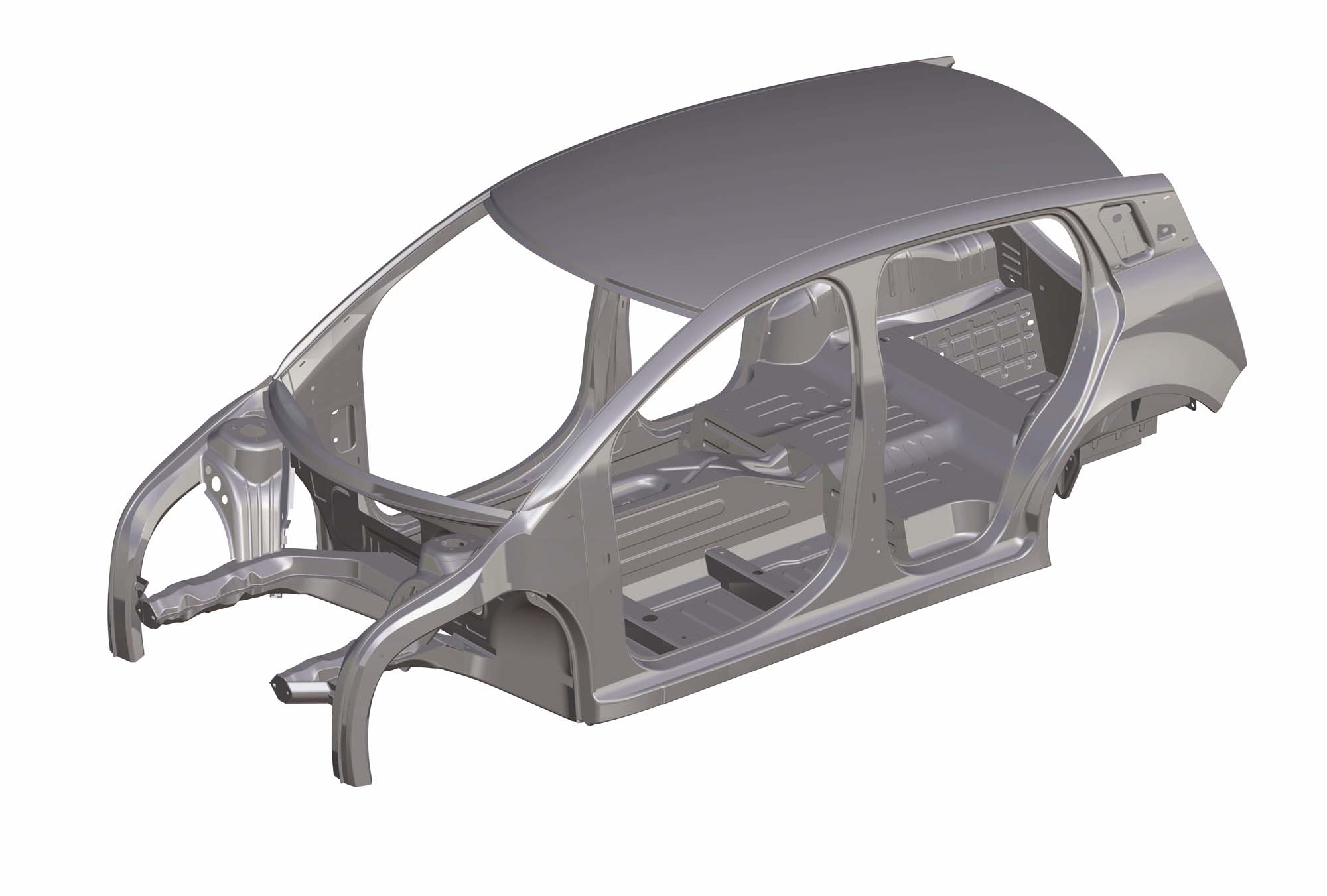 FutureSteelVehicle lightweight battery electric vehicle body structure