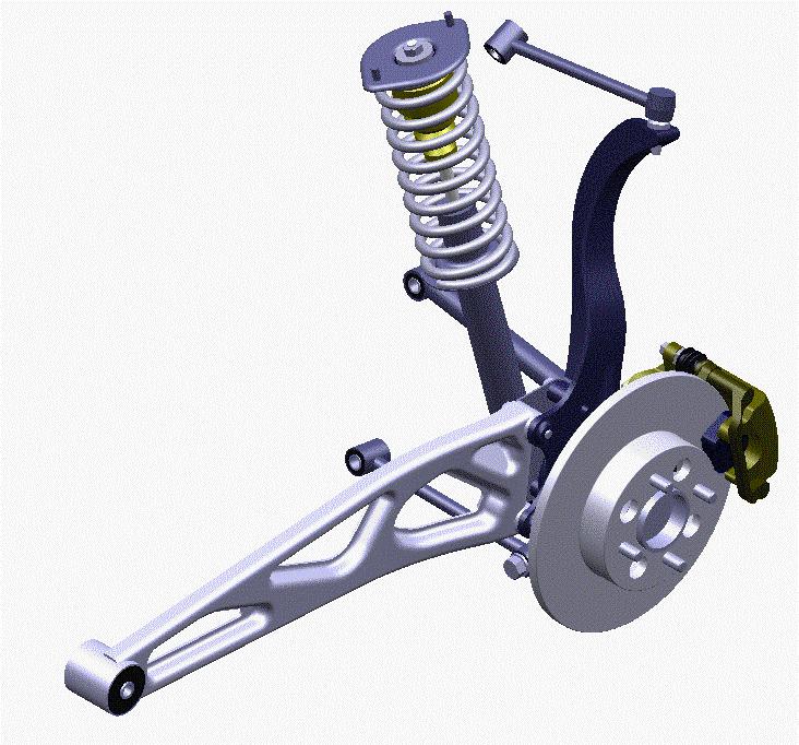 UltraLight Steel Auto Suspensions, lighweight solutions